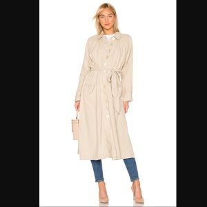 [Free People] Meet Me In Montauk Duster Trench in Sand